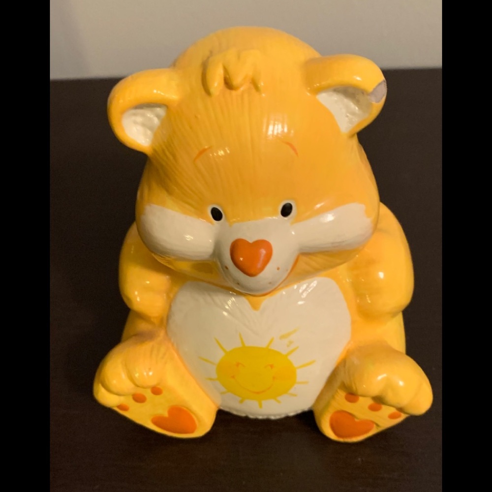 Funshine Care Bear Vintage Ceramic Bank